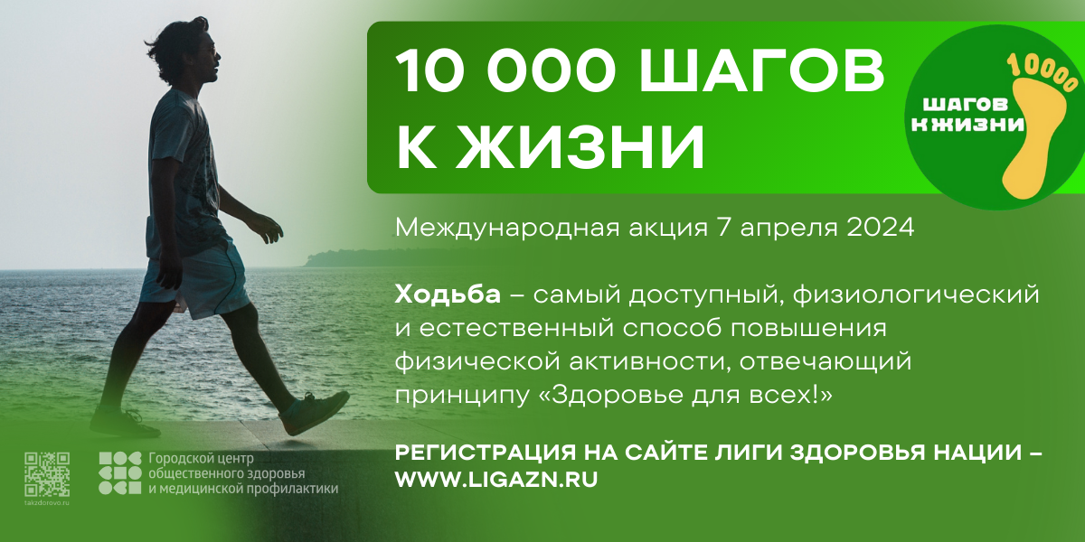 10000 шагов